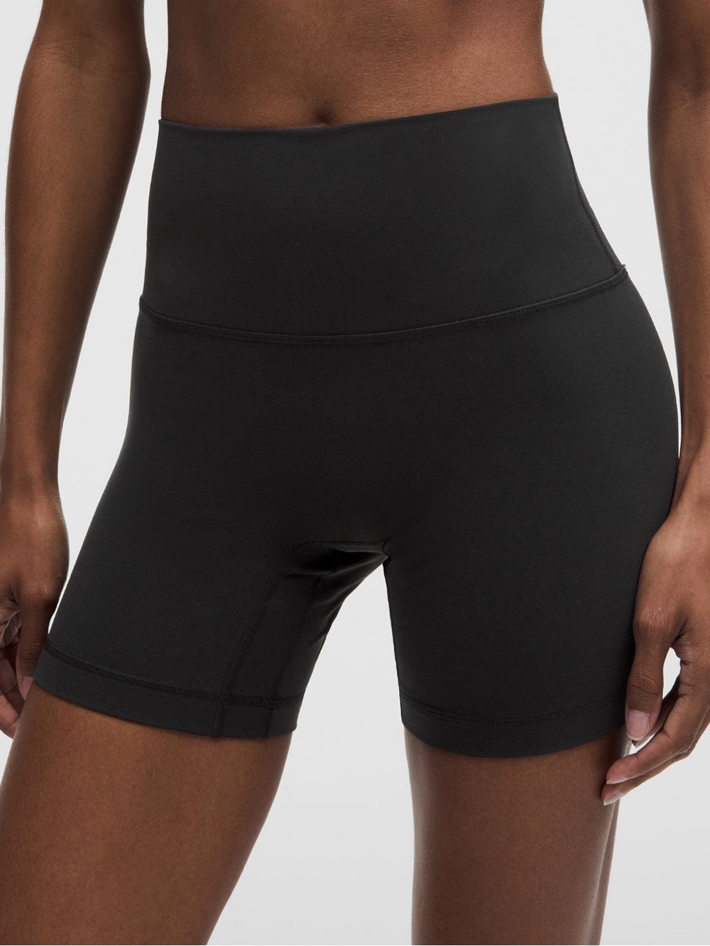 lululemon athletica Black High-Rise Bike Shorts